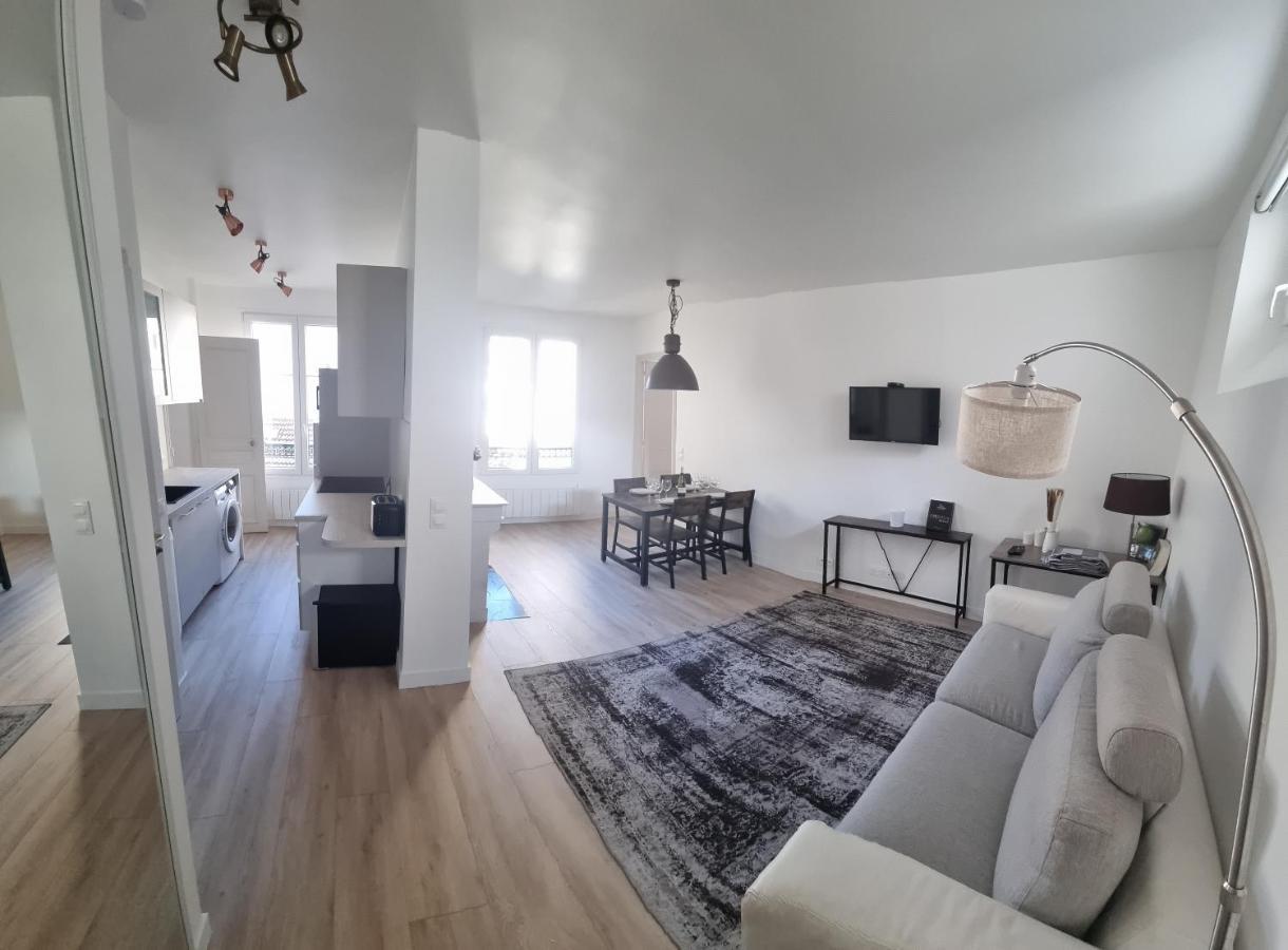 Appartement Luxueux Dans Maison Bourgeoise Parisienne Levallois-Perret Exteriér fotografie
